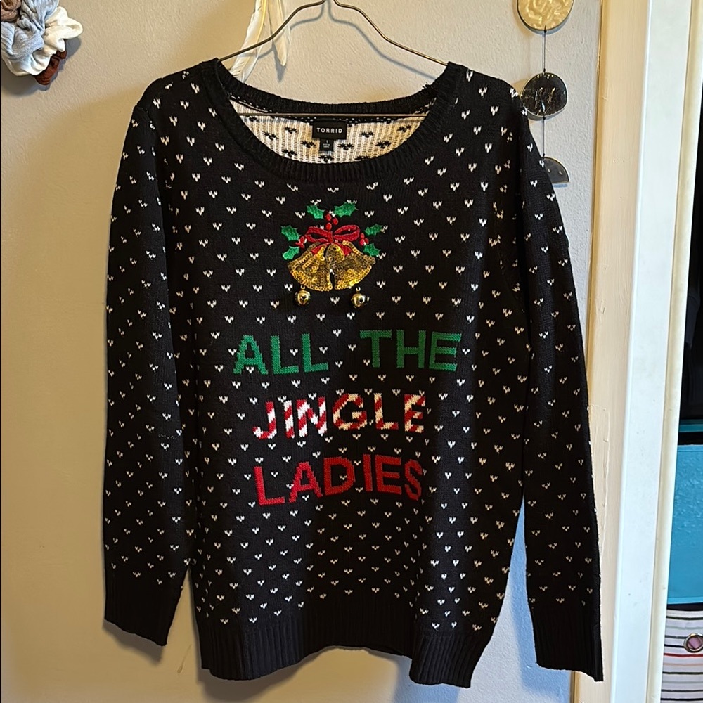 Torrid Black Holiday Sweater